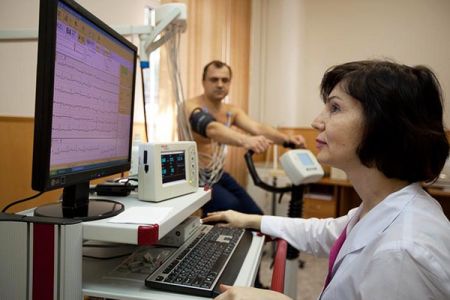 Вид на корпус санатория