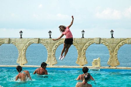 Вид на корпус санатория