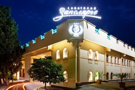 Вид на корпус санатория