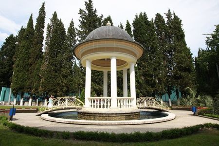 Вид на корпус санатория