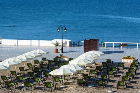 Вид на корпус санатория