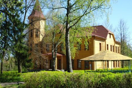 Территория санатория