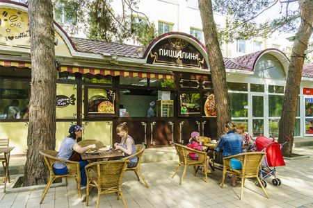 Вид лечебного корпуса