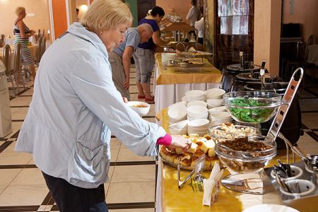 Вид лечебного корпуса