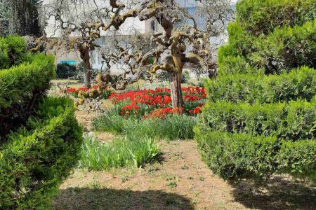 Центральный вход в санаторий
