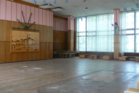 Центральный вход в санаторий