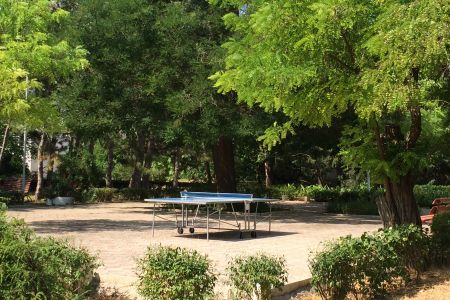 Центральный вход в санаторий