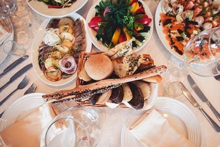 Вид сверху на территорию