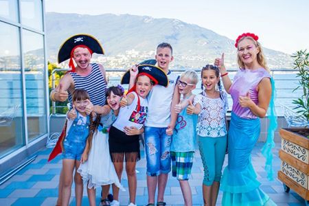 Вид сверху на территорию