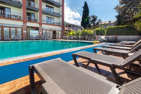 Внешний вид здания отеля