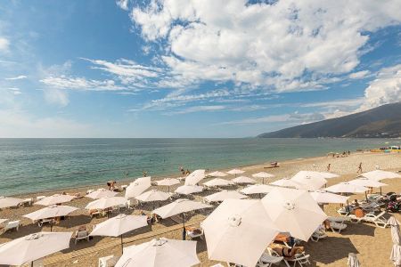 Оборудованный пляж