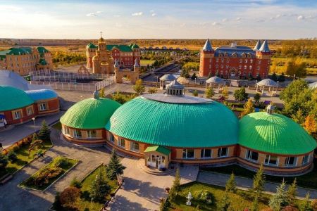 Территория санатория