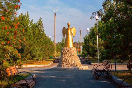 Территория санатория