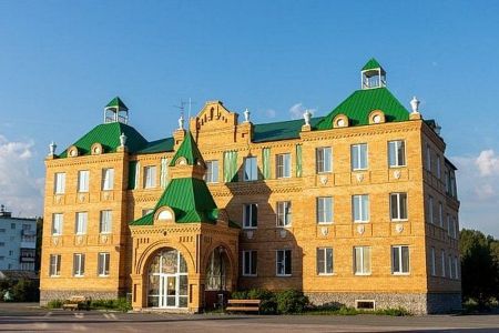 Территория санатория