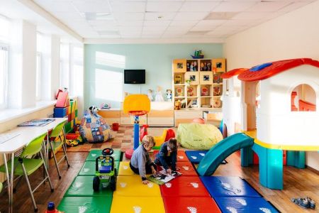 Территория санатория