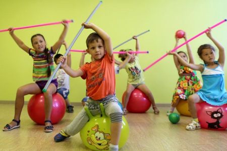 Территория санатория