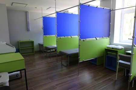 Территория санатория