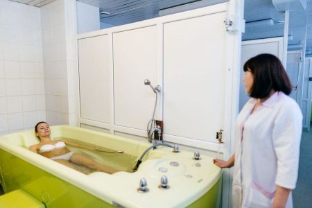 Территория санатория