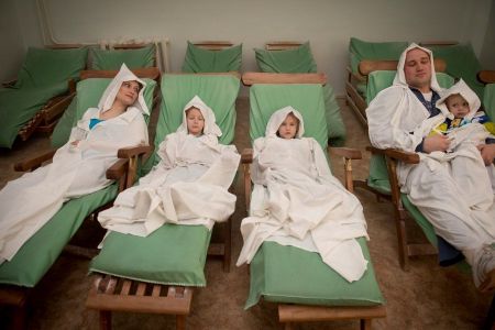 Территория санатория