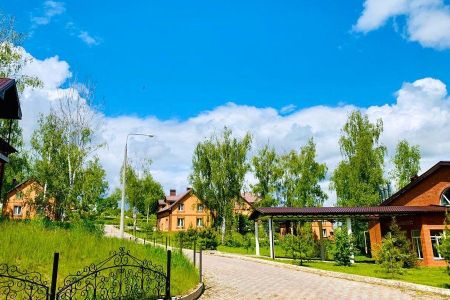 Общий вид на корпус санатория