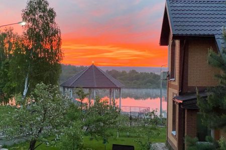 Общий вид на корпус санатория