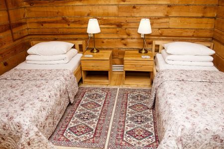 Дом Кедровый с купелью 1-комнатный