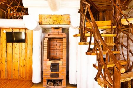 Коттедж 6-местный 3-комнатный «Изба Светлая»