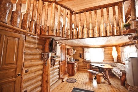 Коттедж 6-местный 3-комнатный «Изба Светлая»