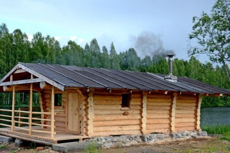 Коттедж 6-местный 3-комнатный «Изба Солнечная»