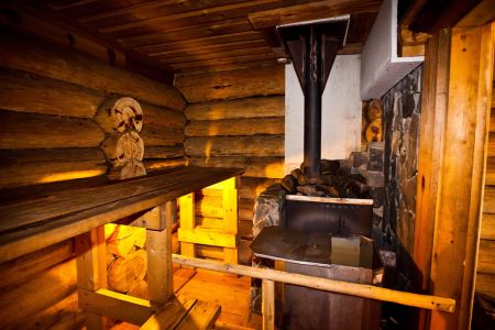 Коттедж 6-местный 3-комнатный «Изба Солнечная»