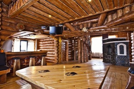 Коттедж 6-местный 3-комнатный «Изба Светлая»