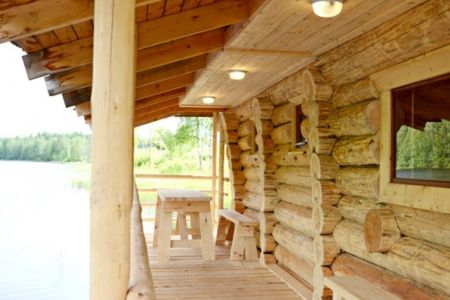 Коттедж 6-местный 3-комнатный «Изба Солнечная»