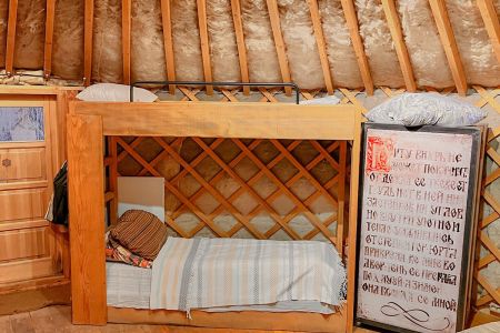 Домик 2-местный с баней