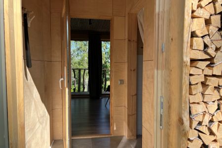 Домик 2-местный с баней