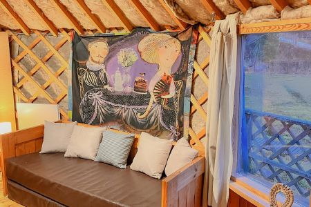 Домик 2-местный с баней