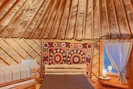 Домик 2-местный с баней