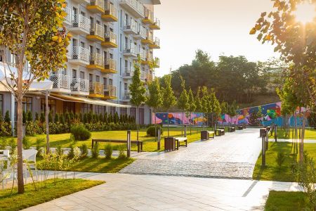 Территория отеля