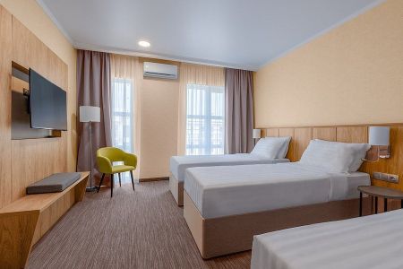 Зона ресепшн в корпусе