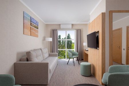 Зона ресепшн в корпусе