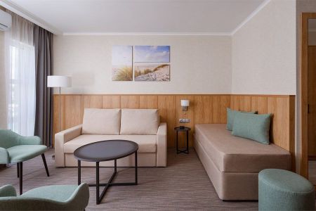 Зона ресепшн в корпусе