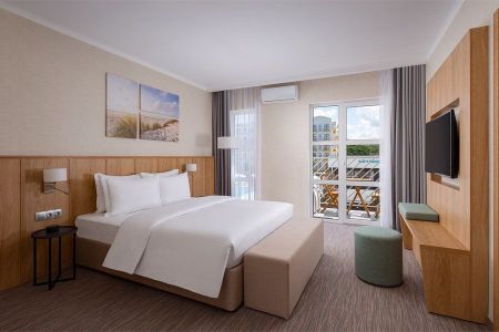 Зона ресепшн в корпусе