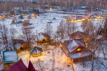 Усадьба Сокол. Зима