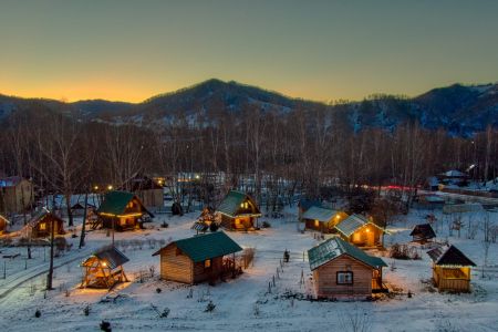 Усадьба Сокол. Зима