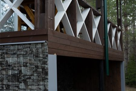 Коттедж 6-местный (Терем большой с сауной и кухней)