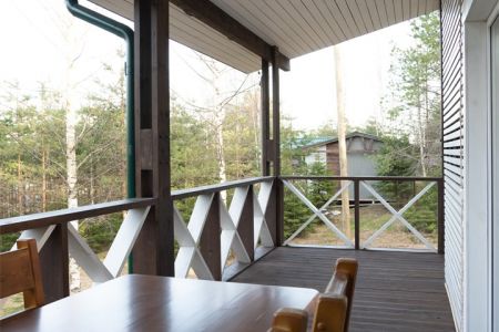 Коттедж 6-местный (Терем большой с сауной и кухней)