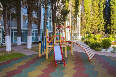 Вид на корпус дома отдыха