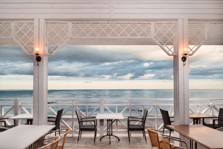 Вид на корпус дома отдыха