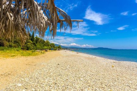 Вид на корпус и бассейн