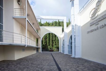 Территория санатория