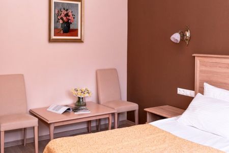 Однокомнатный двухместный "СТАНДАРТ", без балкона с видом на парк